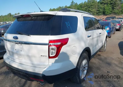 2011 Ford Explorer Xlt из США, поврежденный, VIN 1FMHK8D81BGA67353